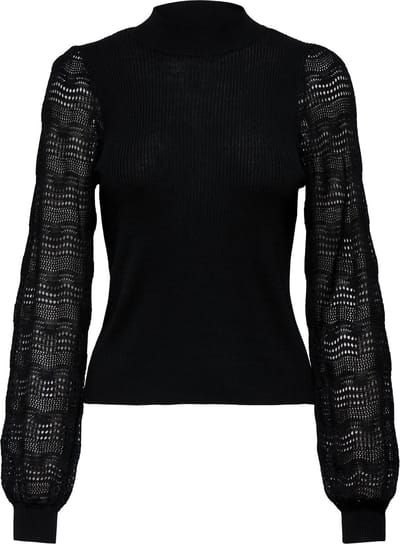 ONLY - ONLANNELINA LS HIGHNECK KNT Dames Vest