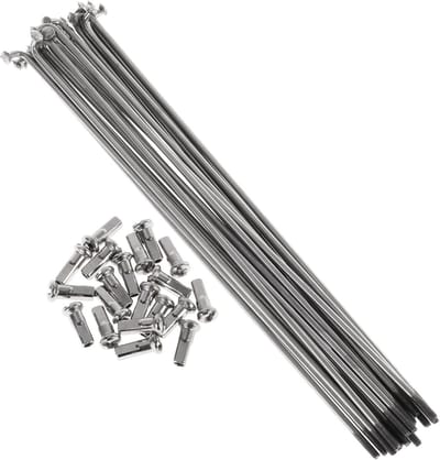 20 sets fietsspaken 13G 173mm van roestvrij staal, inclusief spaaknippels voor fietsen