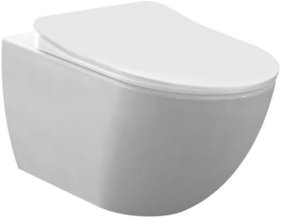 Creavit Rimoff hangtoilet / ophang WC – mat wit – rimless wandmodel
