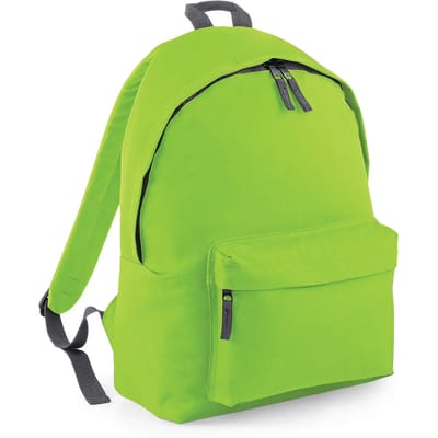 Junior Fashion Backpack/Rugzak BagBase - 12 Liter Lime Green