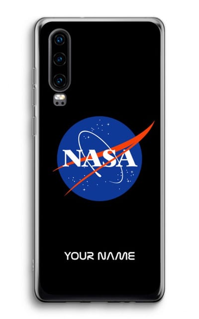 Gepersonaliseerd - Case Company® - Hoesje geschikt voor Huawei P30 hoesje - NASA - Soft Cover Telefoonhoesje - Bescherming aan alle Kanten en Schermrand