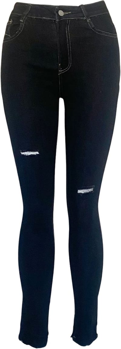 Trendy Spijkerbroek / Jeans / Denim | Skinny Jeans | Zwart - 36