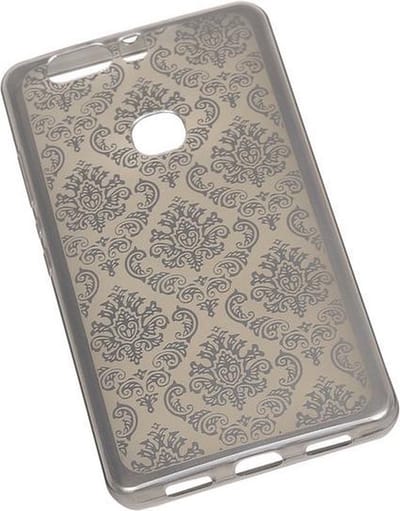Zilver Brocant TPU back case cover hoesje voor Huawei Honor V8
