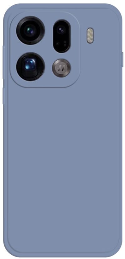 Coverup Hoesje - Geschikt voor OPPO Find X9 Pro Hoesje - Coverup Colour TPU Back Cover - Slate Grey