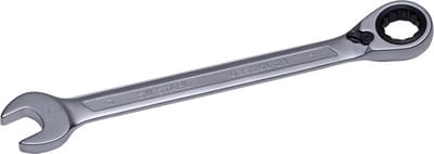 SW-Stahl 03520L-21 ringratelsleutel 21 mm met schakelhendel voor rechts- en linksdraaien I 72 tanden I steeksleutel met ringratel I ringratel steeksleutel SW 21