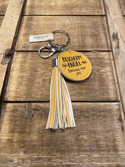 Sleutelhanger /Tashanger +Tassel / Kwast Beschermengel