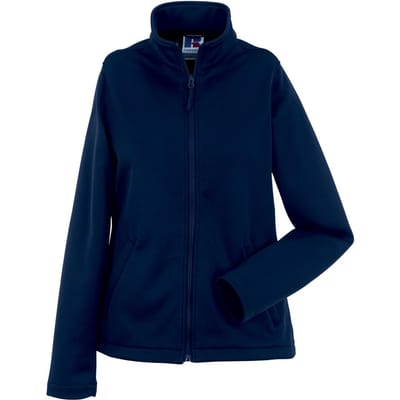 Russell Dames/Dames Slim Soft Shell Jasje (Franse marine)