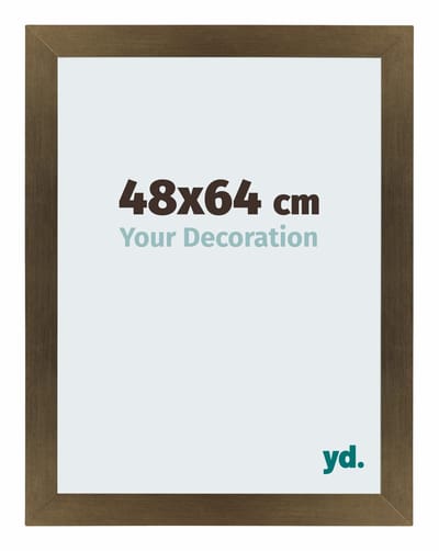 Your Decoration - Puzzellijst 48x64 cm - Brons Decor - Puzzellijst 500-1000 stukjes - MDF Fotolijst - Mura