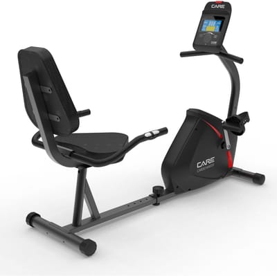 CARE CARDIO MASTER - Connected ligfiets - 7 kg vliegwielmassa - 21 programma’s - 16 weerstandsniveaus - Voor thuisgebruik