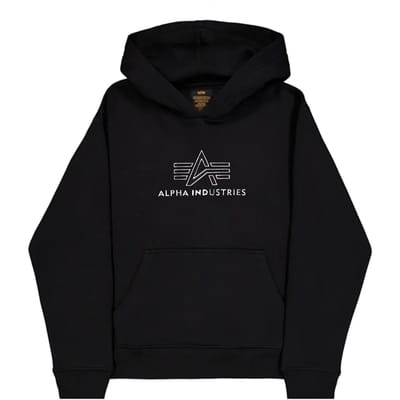 Regular fit hoodie van puur katoen met labeldetail