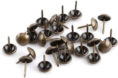 Decoratieve Kussenspijkers Brons Afwerking (100 stuks) - Meubelbekleding en Stoffering