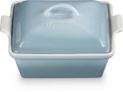 Le Creuset - Ovenschaal - Vierkant - Met Deksel - 23x23 Cm / 2,4 Liter - Sea Salt