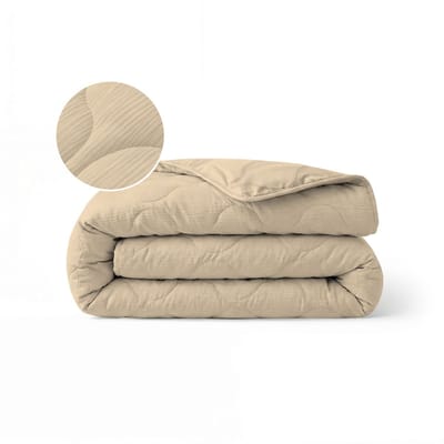 Zelesta Special Mousseline Zomerdekbed - Zacht botergeel 140x200cm