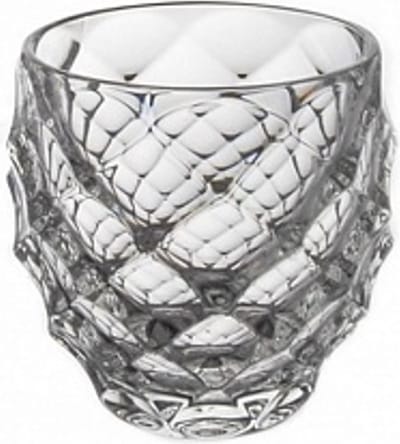 Sierlijke drinkglas voor sterk drank MORRIS glas - tumbler - whiskyglas - luxewaterglas - Bohemia Crystal - set 4 stuks