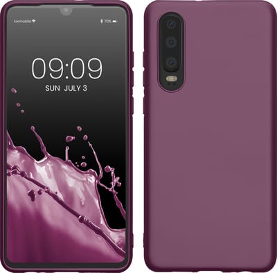 kwmobile telefoonhoesje geschikt voor Huawei P30 - Hoesje voor smartphone - Back cover in metallic braam