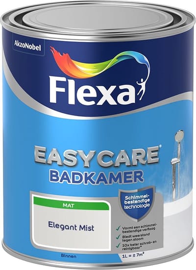 Flexa - Easycare Badkamer - Elegant Mist - Mengverf - 1 L
