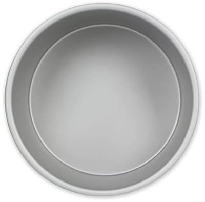 Ronde bakvorm van geanodiseerd aluminium 25 x 25 cm