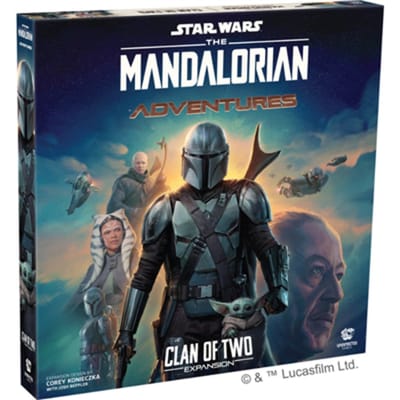 Asmodee Star Wars bordspel Mandalorian Adventures Clan of Two uitbreiding.