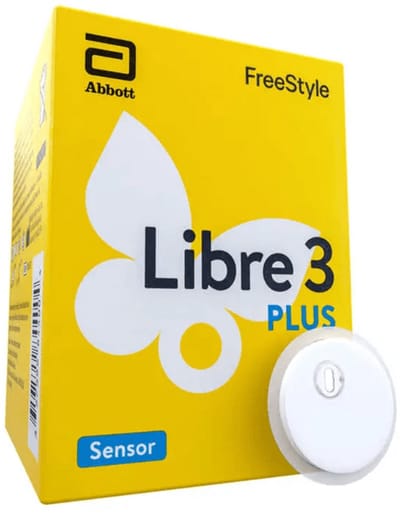 Freestyle Libre 3 Plus - Diabetes Glucose Sensor Glucose Meter