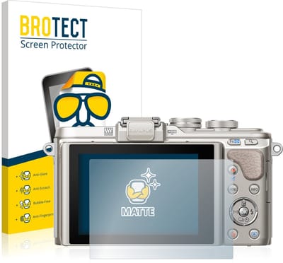 BROTECT - Screenprotector voor Olympus PEN E-PL8 - Folie Beschermfolie matte 2 Stuks