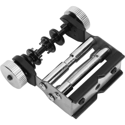 Jig de Fil de Service pour Corde d'Arc de Tir à l'Arc Conception à Boucle en Silicone et Métal Outil Matériel pour Corde d'Arc de Tir à l'Arc pour Arc Traditionnel Black noir