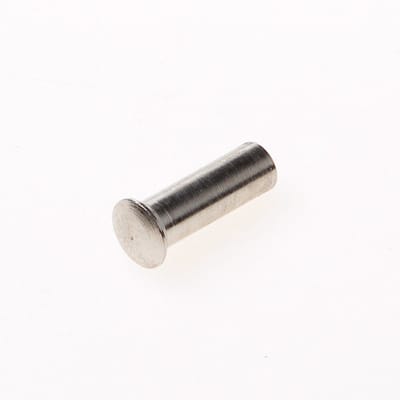 Ami Huls messing vernikkeld M5 x 21mm blind