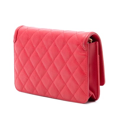 Tweedehands Caviar CC Filigree Wallet On Chain