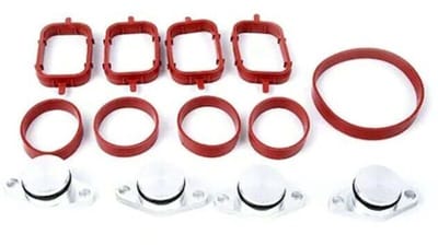 Geschikt voor BMW M47 motor 4 22mm inlaatspruitstuk ventiel plug kit