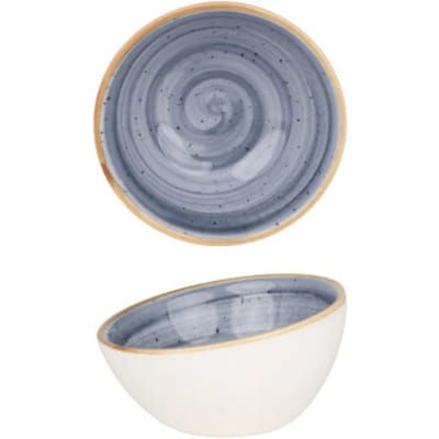 Bonna Serveerschaal - Aura Dusk - Porselein - 8 cm (60cc) - set van 2
