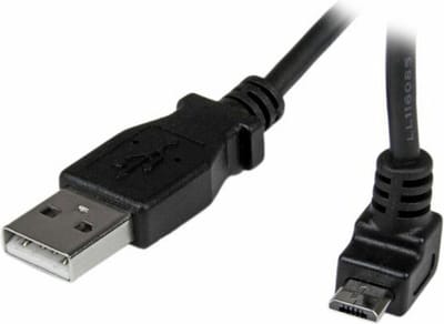 StarTech 2 m micro USB-kabel - A-naar-micro-B met opwaartse hoek