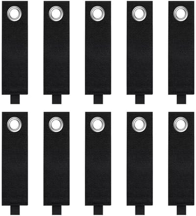 MTTproducts- Kabelriemen 10 Stuks - Herbruikbare Kabelbinders - Verlengkabelhouder - Duurzaam en Robuust - Tot 22 kg - Eenvoudig te Gebruiken