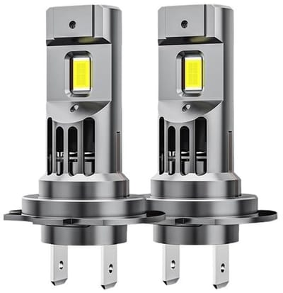H4 H7 LED Koplampen 300W 6000K Turbo Verlichting 30000LM Draadloze Mini Lampen met Ventilator