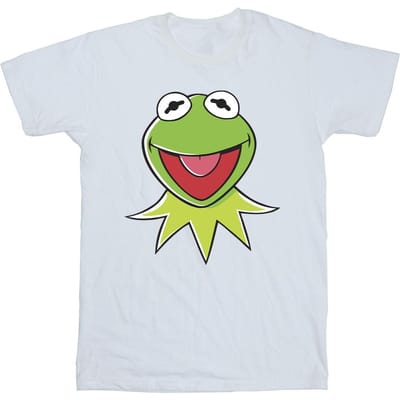 Disney heren Muppets Kermit hoofd T-shirt XL wit
