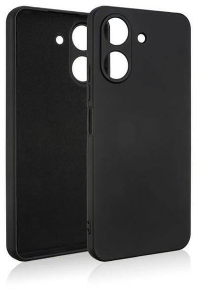 Beline - Xiaomi Redmi 13C Siliconen Hoesje - Zwart - Bescherming