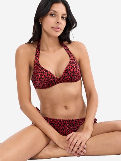 Triumph Bustier-Bikini-Top Red Label Midnight Swim