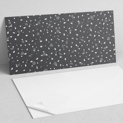 Coloray Wandpanelen Zelfklevend - Patroon met kleine stipjes PVC Wandpaneel - 100 cm x 50 cm - Grijs Wandbekleding Zelfklevend - 1 stuk - Texturen Wandpanelen Zelfklevend - Keuken Wandpanelen - Wandpanelen Badkamer