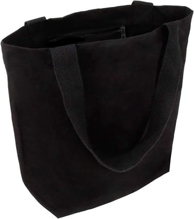 Thijox - Stijlvolle Ruime Draagtas met Binnenzak en Ritssluiting, Katoenen Shopper Handtas met Grote Bodem, Öko-Tex 100 Gecertificeerd, Perfect voor d