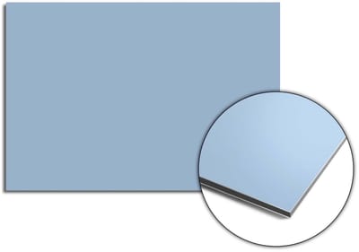 KitchenArt - Clear Sky Spatscherm - 80x55 cm - Spatscherm Achterwand Keuken - Spatwand Keuken