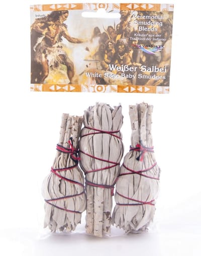 Witte salie 3 mini smudges