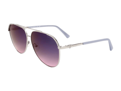 Guess GF00051/S 10X Zonnebril - Dames - Zilver