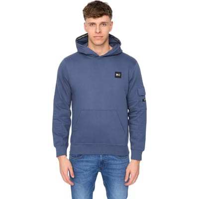 Duck and Cover Heren Wrentham Hoodie (Denim Blauw)