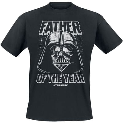 Star Wars - Disney T-shirt - Darth Vader - Father Of The Year - S tot 3XL - voor Mannen - zwart