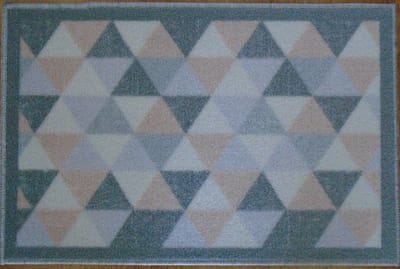 FOTAPIJT - Badmat - Bedrukte deurmat - Binnen - Termo Antislip - 40x60 cm - 6 mm - Wasbaar - Polyamide
