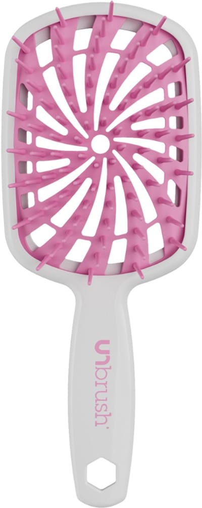 UNbrush Detangling Hair Brush Plus White Bubble Gum