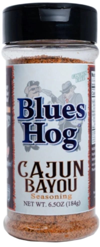 Blues Hog Cajun Bayou Seasoning – 170g Cajun Rub – Pittige Kruidige BBQ Mix – Voor Vlees, Vis, Kip & Groenten – Louisiana Style Kruiden