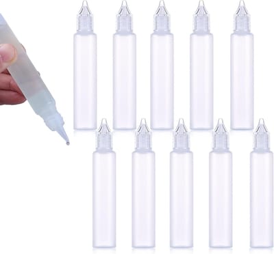 Lege 30ml druppelflessen voor essentiële oliën, plastic squeeze flessen en druppelaars