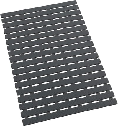Dailygoods- Badmat Antislip 40 x 63 cm - Kunststof - Douchemat - Badmat Set - Badmatten - Wellnessaccessoire - Badkamermat