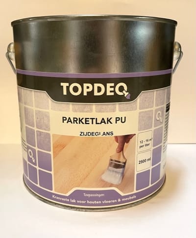 Parketlak - Transparant - Blank - Zijdeglans - 2,5L