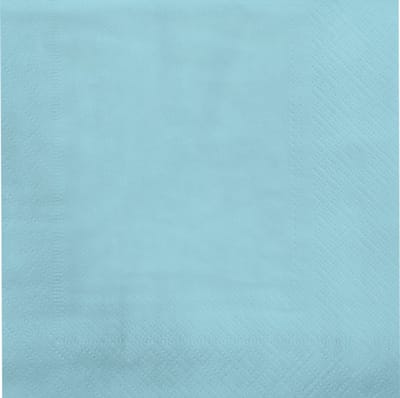 Servetten - Babyblauw - 8 stuks