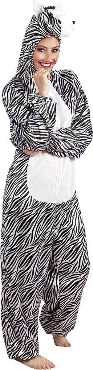 Boland - Kostuum pluche Zebra (max. 1.65 m) - Kinderen - Zebra - Dieren